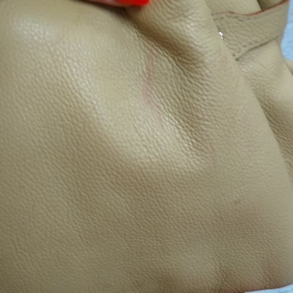 Light tan/beige Kate Spade♠️Stevie Satchel - Picture 4 of 7